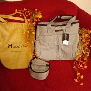 Gray Laptop Or Travel Bag